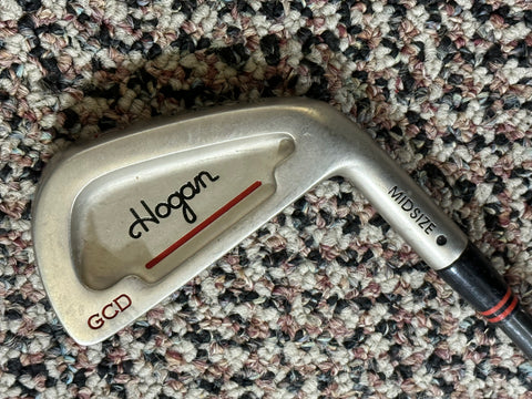 Ben Hogan Edge GCD Midsize 25° 4 Iron Hogan Stiff Flex Shaft Hogan Grip