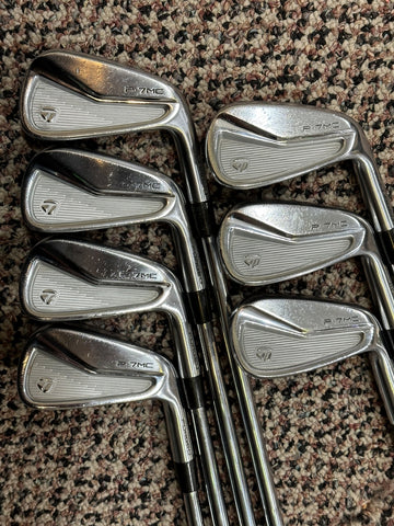 TaylorMade P•7MC Iron Set 4-PW +1/2" DG 120 X100 X Flex Golf Pride Z Grips