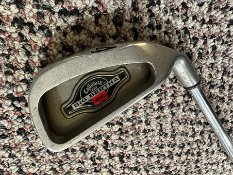 Callaway 1996 Big Bertha 24° 4 Iron Memphis 10 Wedge Flex Shaft Callaway Grip