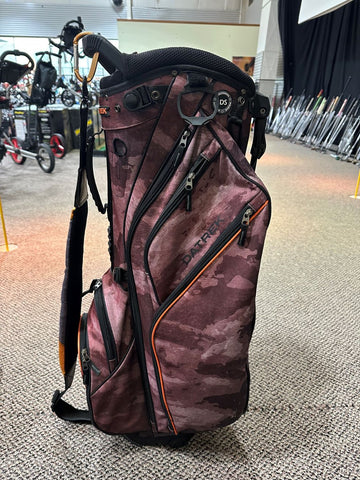 Datrek Stand Bag 14-Way Divider 6 Pockets Carry Handle Rain Hood Shoulder Strap