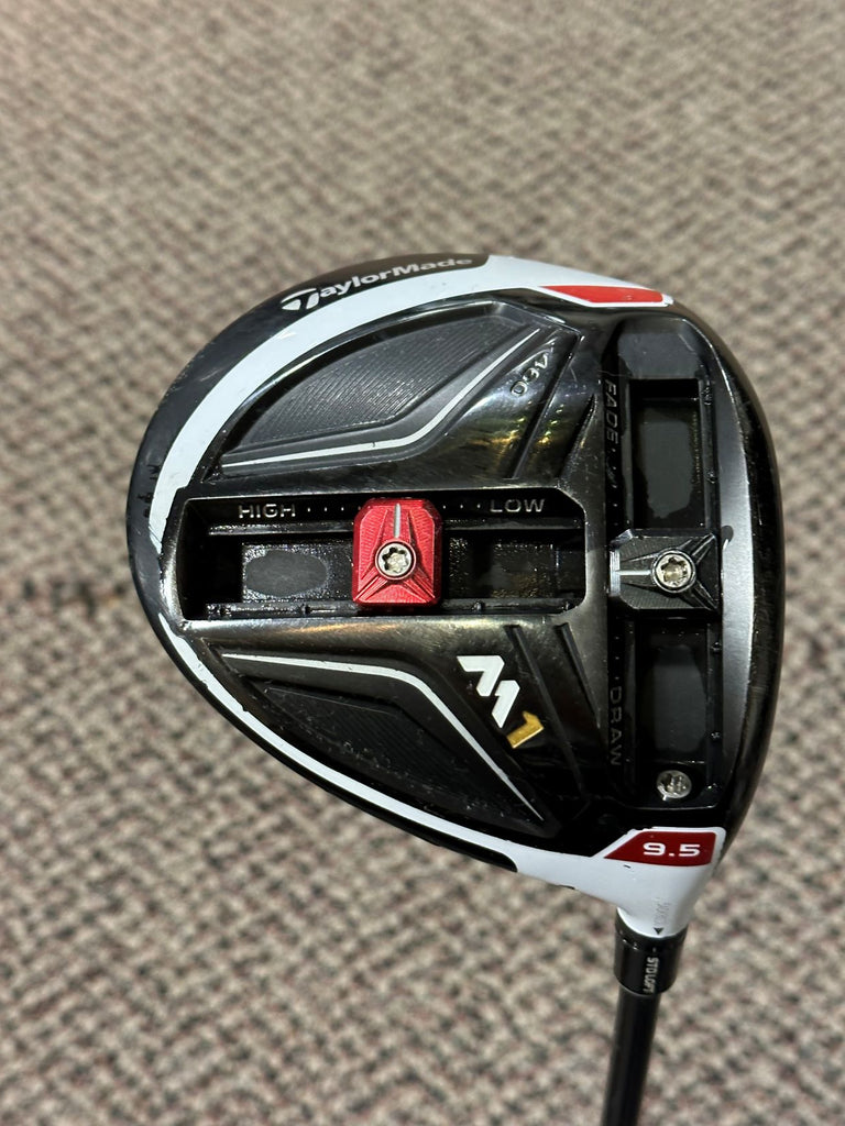 TaylorMade M1 9.5° Driver Pro Launch Red Regular Flex Shaft Swing Science Grip