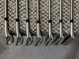 Tour Edge HL3 Ironwood Iron Set 4-PW HL3 55g Sr Flex Golf Pride Tour Wrap Grips
