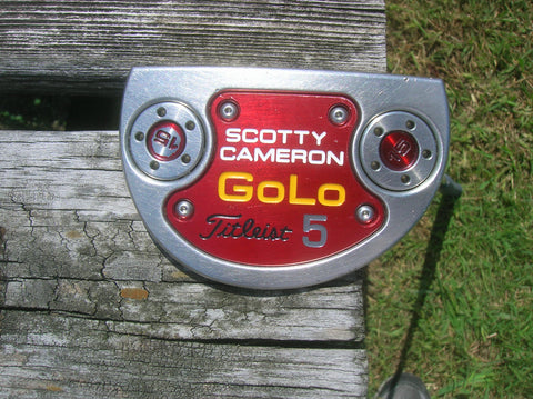 Titleist Scotty Cameron Golo 5 34" Putter Original Shaft Scotty Grip