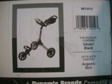 BagBoy Nitron 3 Wheel Push Cart Silver/Black One Step Open Top Lok Super Compact