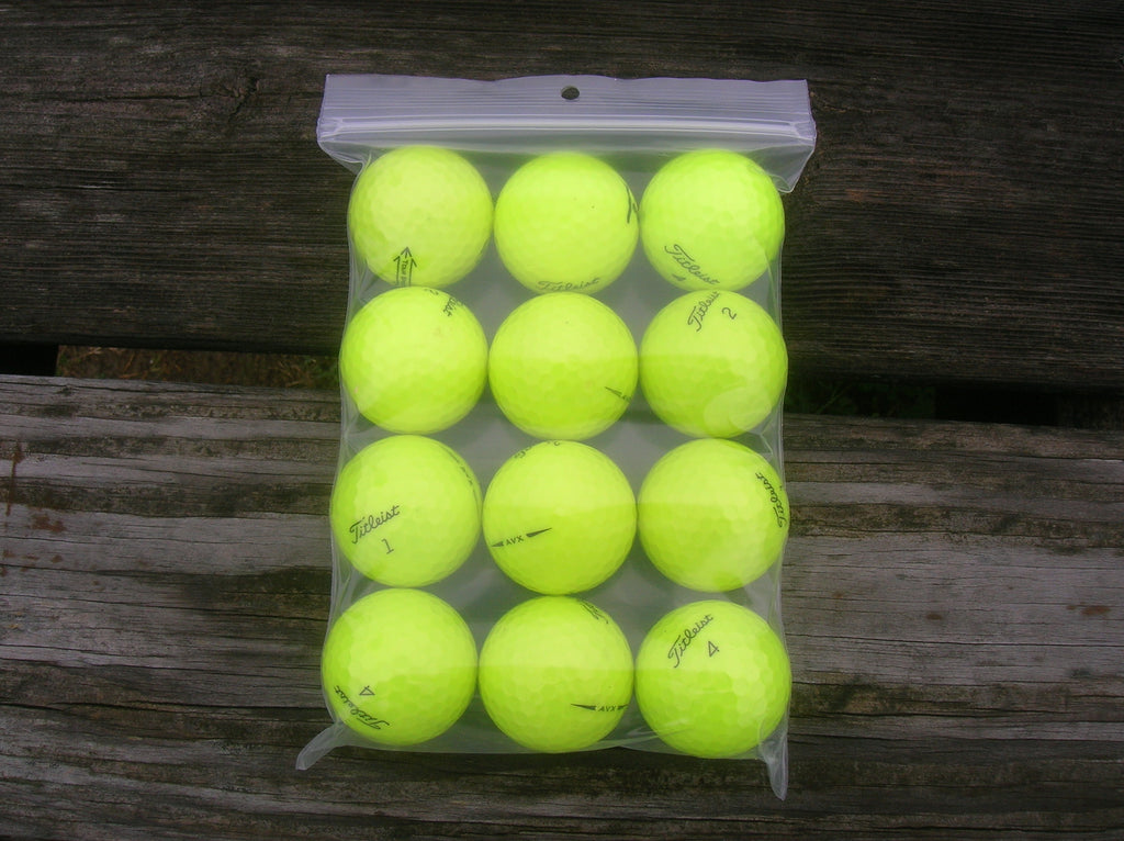 Titleist AVX 4A Dozen Optic Yellow