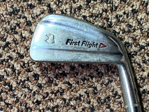 First Flight Golden Eagle 2 Iron Stiff Flex Shaft Golf Pride Swing Rite Grip