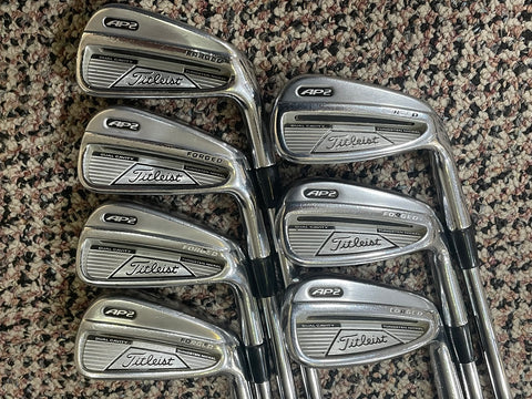 Titleist 2008 AP2 Forged Iron Set 4-PW DG S300 Shafts Golf Pride MCC Grips