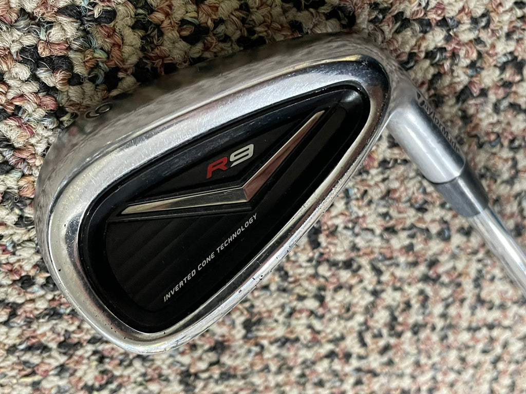 TaylorMade R9 41° 9 Iron True Temper Stiff Flex Shaft Golf Pride VDR Grip