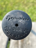 TaylorMade M3 9° Driver Fujikura Atmos 5 Regular Flex Shaft Golf Pride Tour Velvet 360 Grip