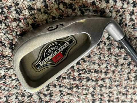 Callaway 1996 Big Betha 26° 5 Iron RCH96 Stiff Flex Shaft Pure Grip