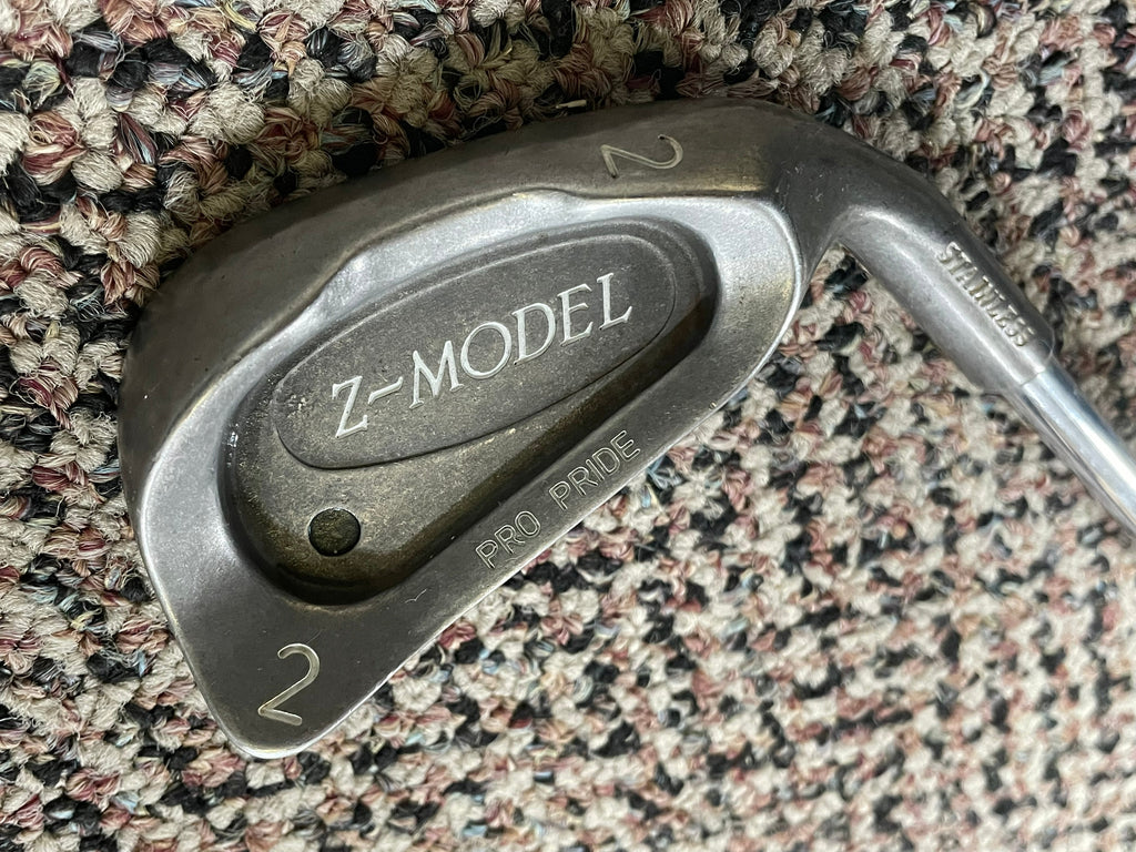 Pro Pride Z Model 18 2 Iron Dynalite Stiff Flex Shaft Kelmac Grip Mike s Golf Shop