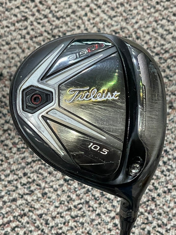 Titleist 915D3 10.5° Driver Harrison Star Plus R Flex Shaft Golf Pride Hogan Grip