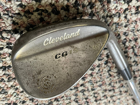 Cleveland CG15 DSG 56° Sand Wedge DG Tour Issue X100 Shaft Karma 360 Grip