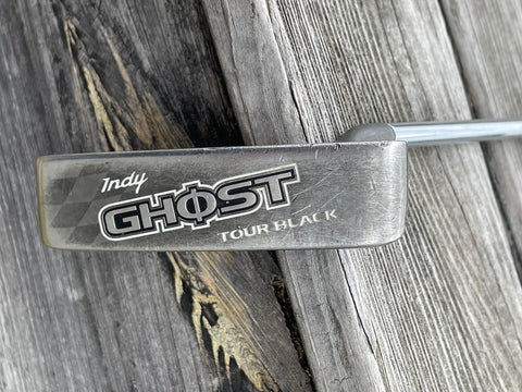 TaylorMade Indy Ghost Tour Black 33" Putter TM Steel Shaft Super Stroke Slim 1.0 Grip