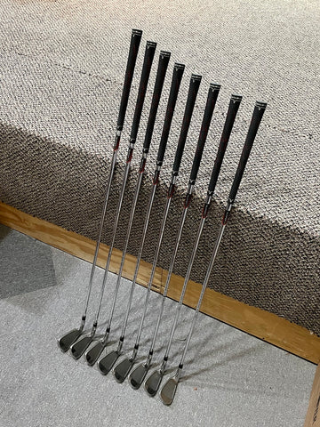 TaylorMade Burner 2.0 High Polish Single 9 Iron Factory 85 Steel Regular