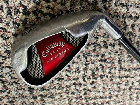 Callaway 2008 Big Bertha 6 Iron Callaway 75g Graphite R Flex Shaft Callaway Grip