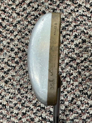 Acushnet 35A Bullseye 32.5" Putter True Temper Steel Shaft GolfPride Cleveland Grip