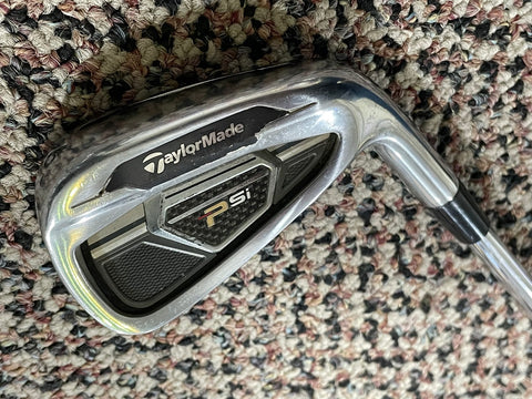 TaylorMade PSi 27.5° 6 Iron KBS Tour 120 Stiff Flex Shaft Golf Pride Tour Velvet Grip