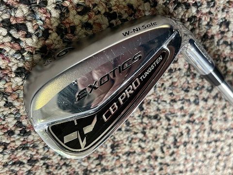 Tour Edge Exotics CB Pro 30° 6 Iron KBS Tour 90 Stiff Flex Shaft Lamkin UTX Grip