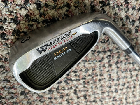 Warrior DCP Grooves 3 Iron Project X 6.0 Stiff Flex Shaft Warrior Grip