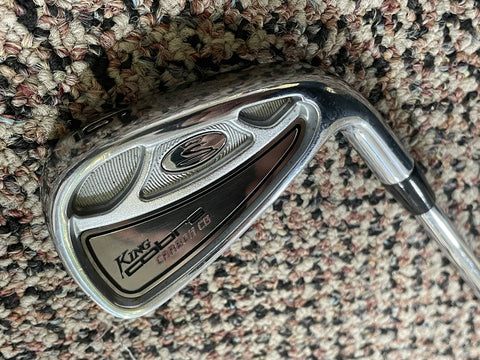 King Cobra Carbon CB 6 Iron Dynamic Gold S300 Stiff Flex Shaft Cobra Tour Velvet Grip