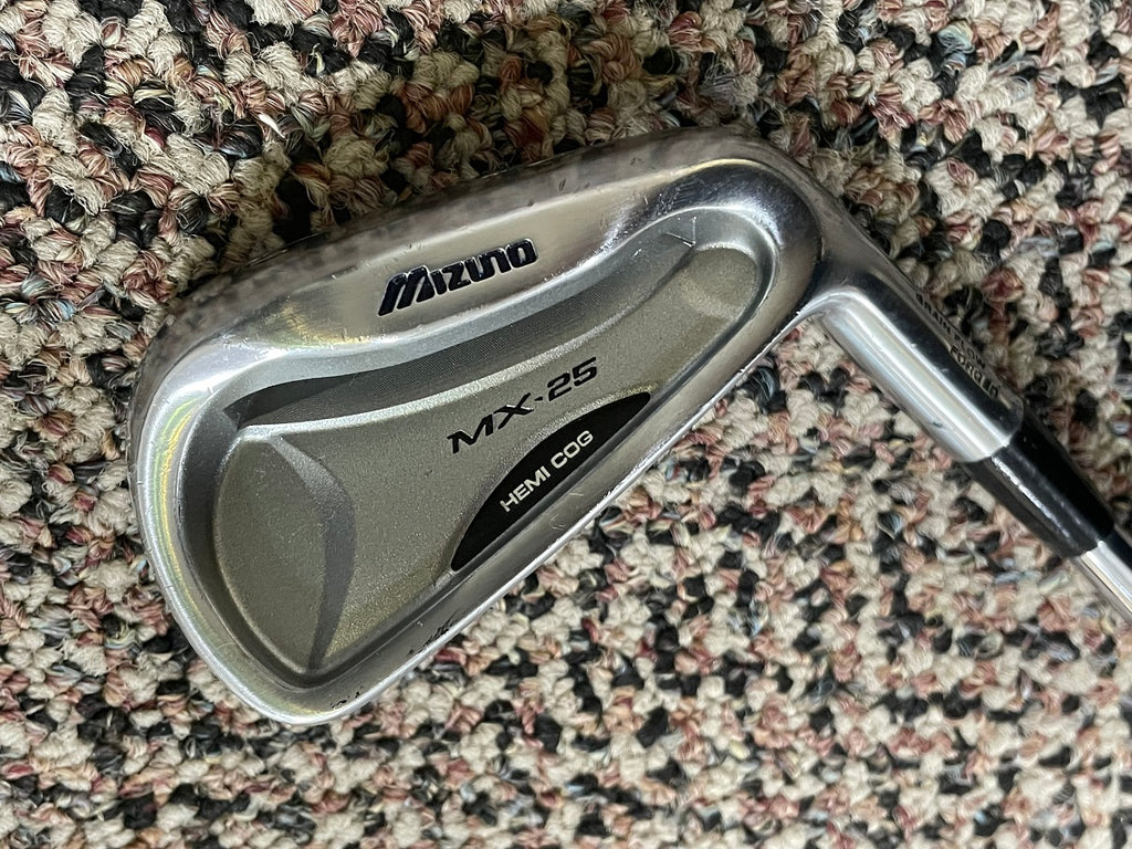 Mizuno MX-25 Hemi Cog 29° 6 Iron DG R300 Regular Flex Shaft GP Tour Wrap Grip