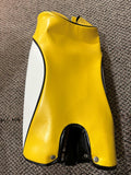Kis Country Club & Golf Academy Staff Bag 6-Way Divider 12 Pockets Yellow/White