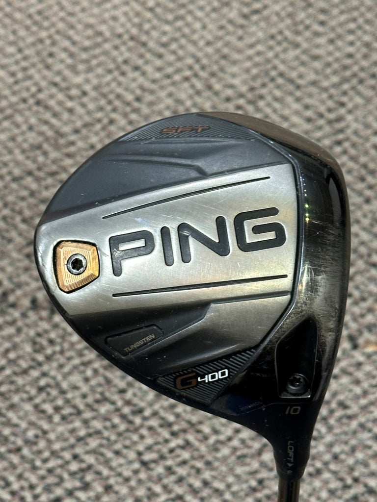 Ping G400SFT 10° Driver Alta CB 55g R Flex Shaft Golf Pride Tour Velvet Grip