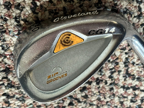 Cleveland CG14 Zip Grooves 50° Gap Wedge Traction Wedge Flex Winn Dri•Tac Grip