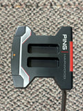 Ping Orange Dot Harwood Arm Lock Putter Ping Straight Shaft Winn Arm Lock Grip