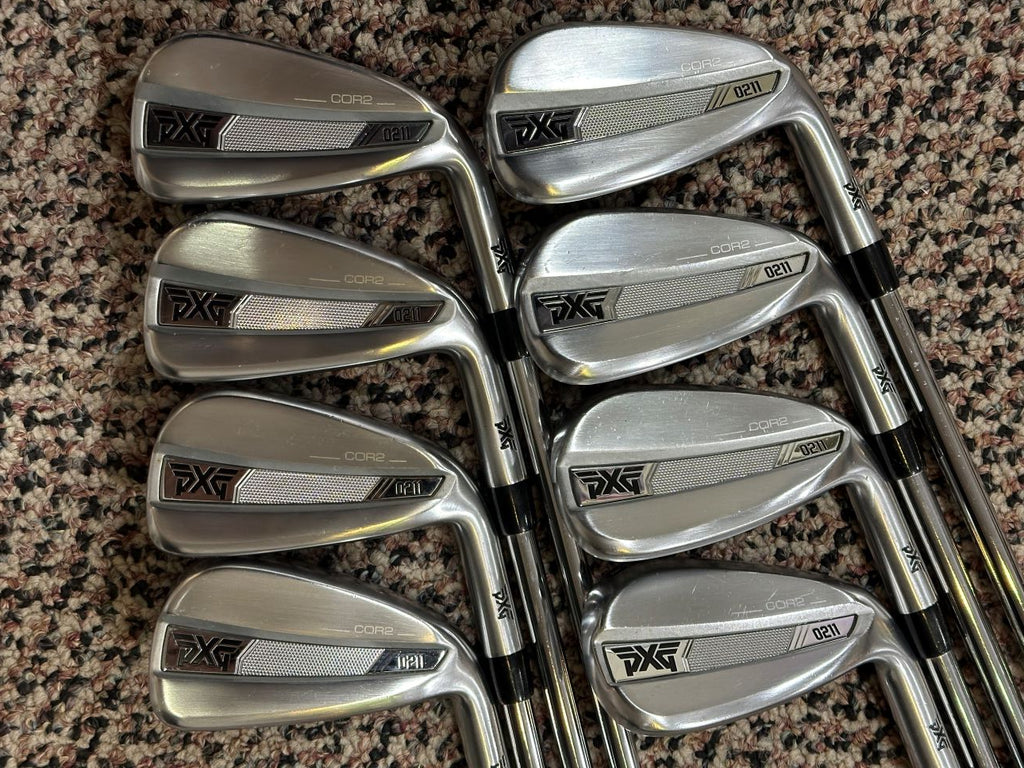 PXG 0211 COR2 Iron Set 4-PW, GW Elevate 95 R Flex Shafts Winn Master Wrap Grips