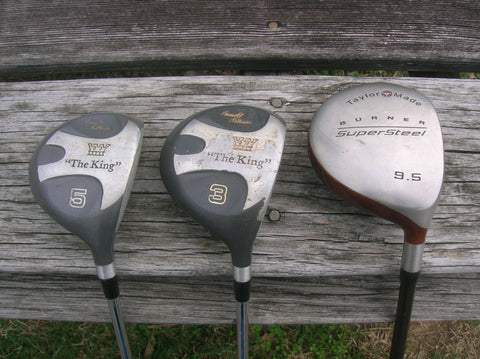 TaylorMade and Palmer Men's Right Handed Starter Woods Set