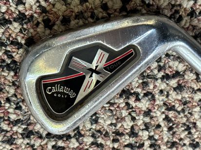 Callaway 2005 X Tour 21° 3 Iron DG S300 Stiff Flex Shaft Lamkin REL Grip