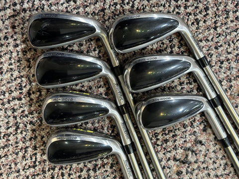 Tour Edge HL3 Ironwood Iron Set 4-PW HL3 55g Sr Flex Golf Pride Tour Wrap Grips