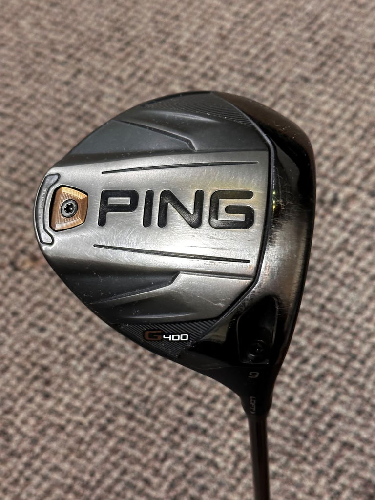 Ping G400 9° Driver w/HC Alta CB 55g R Flex Shaft Golf Pride CP2
