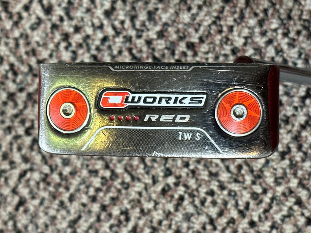 Odyssey O Works Red 1W S 33" Putter Odyssey Shaft Golf Pride Tour Wrap Grip