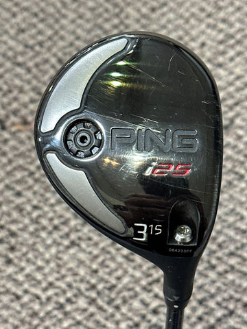 Ping i25 15° 3 Wood w/HC TFC 80F Seniors Flex Shaft Ping Grip